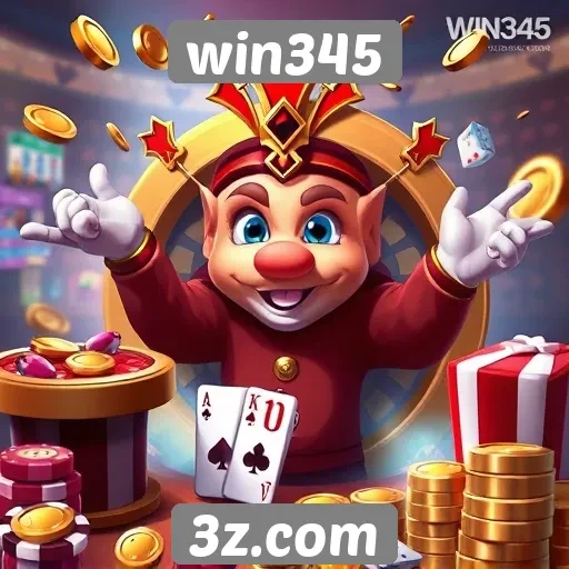 win345 oferece ampla variedade de jogos de cassino